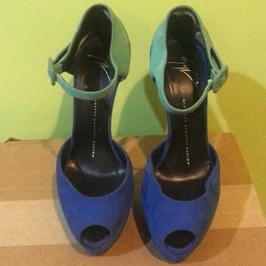 Giuseppe Zanotti peep toe heels